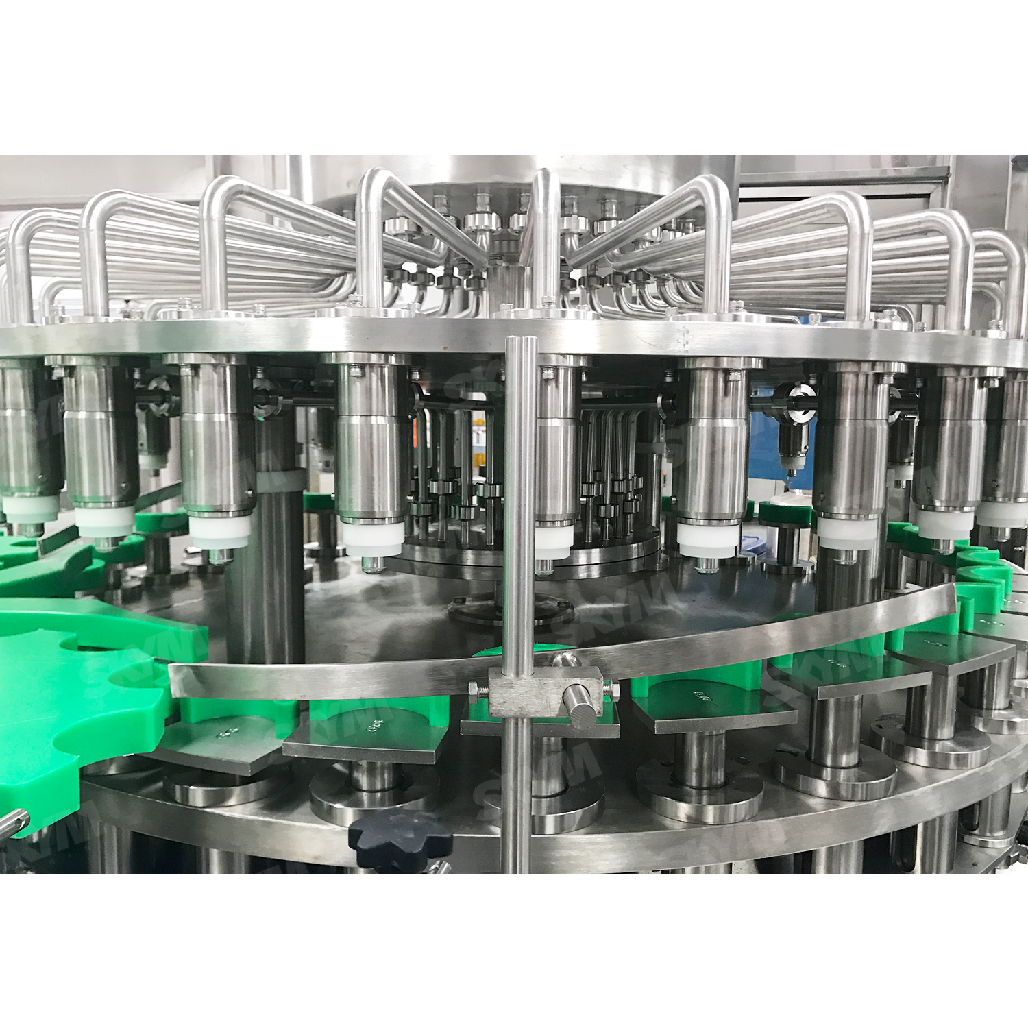 工厂生产线塑料瓶果汁灌装机